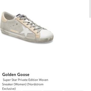 Golden Goose Superstar Private Edition Woven Sneaker (Nordstrom Exclusive)
